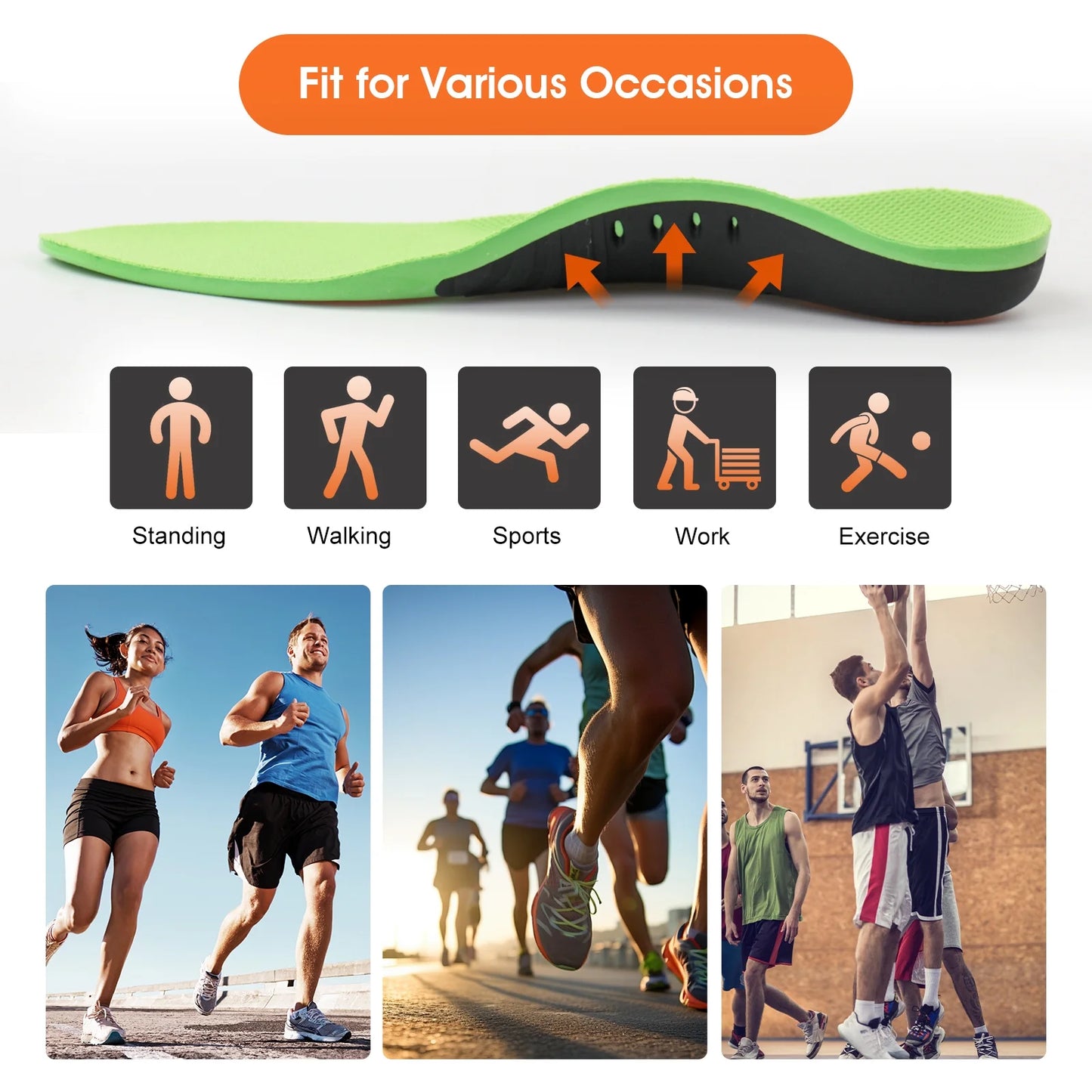 Perdepo™ Orthotic insoles